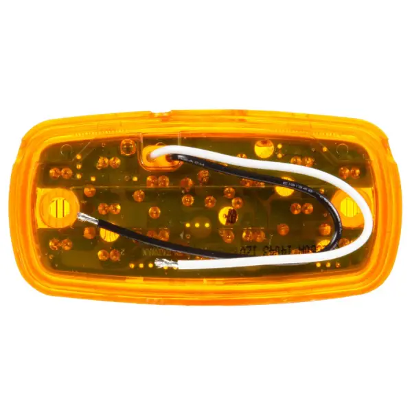 2\"x4\" LED, Yellow Rectangular, 16 Diode, Marker Clearance Light