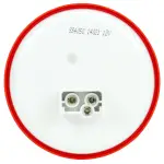 4\" LED, Red Round, 24 Diode, Front/Park/Turn Taillight