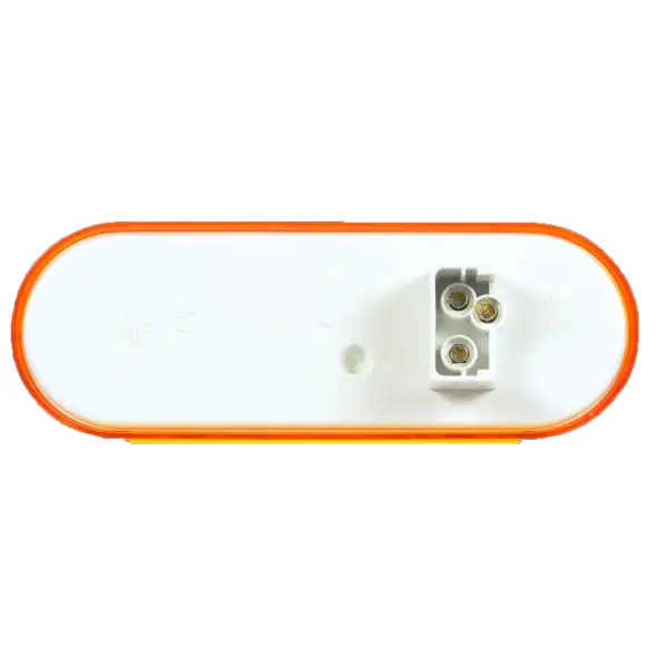 2\"x6\" LED, Yellow Oval, 24 Diode, Front/Park/Turn Taillight