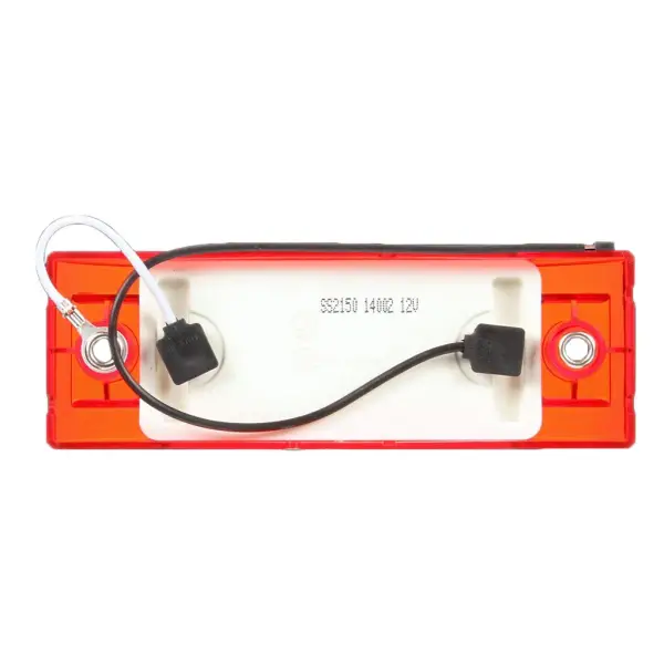 2\"x6\" LED, Red Rectangular, 8 Diode, Marker Clearance Light