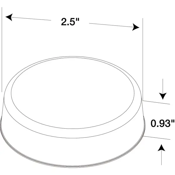 2.5\" LED, Red Round, 13 Diode, Marker Clearance Light