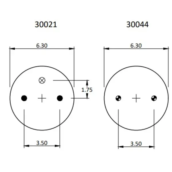 Convoluted Air Spring Replaces 2B9-206, S-5270, S-3518, 6905