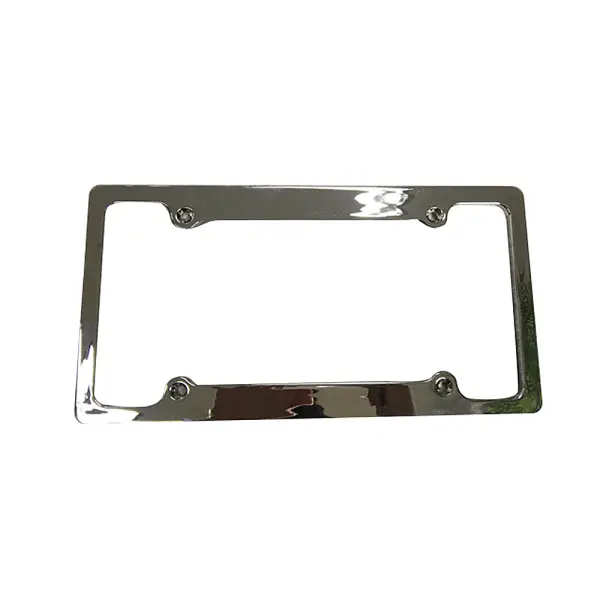 Chrome Universal License Plate