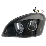 Left Side LED Headlight For Freightliner Cascadia w/ Halo