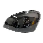 Left Side LED Headlight For Freightliner Cascadia w/ Halo
