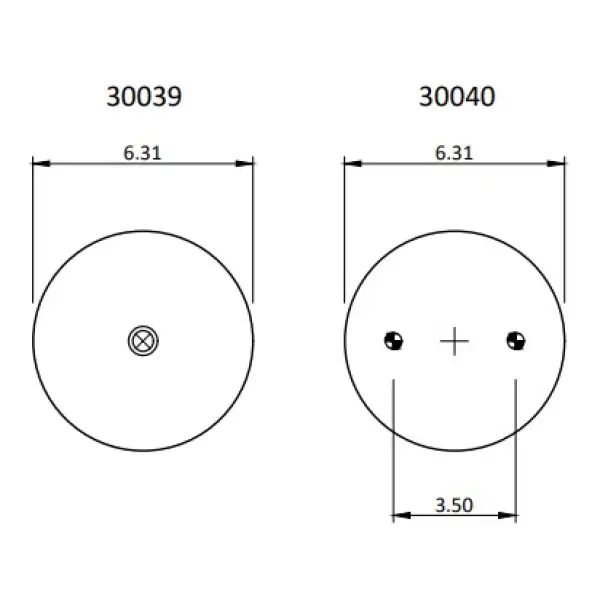Convoluted Air Spring Replaces S-14486, 3317, 2B10-226, 7795