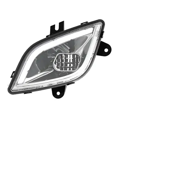 Left Fog Light Chrome LED  w/Halo, 2018+, Freightliner Cascadia