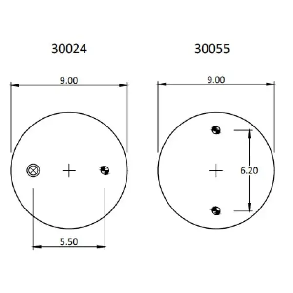 Convoluted Air Spring Replaces S-12405, 3B12-319, 64560, 8032
