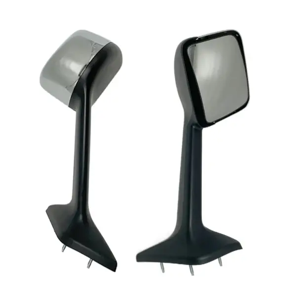 Left Side Chrome Hood Mirror for International LT Trucks