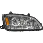 Right Side Chrome Projector Headlight for Kenworth T660 Trucks