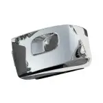 Left Side Chrome Corner Bumper w/o Hole for Peterbilt 579 Trucks