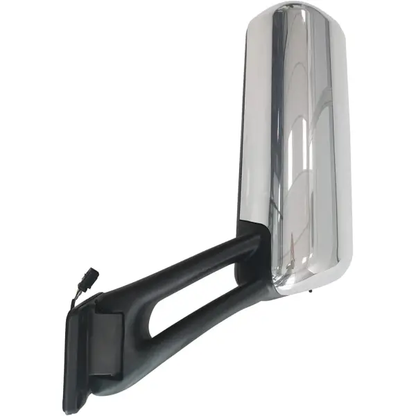 Left Side Chrome Powered Heated Door Mirror Peterbilt 567 and 579