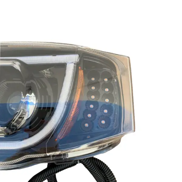 Peterbilt 388 389 367 567 Black LED Projection Headlight Driver S