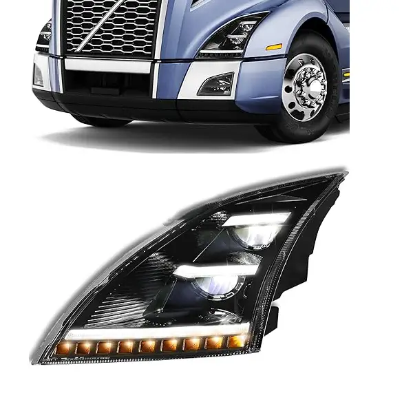 Right Side LED Projector Headlight for 2018+ Volvo VNL Trucks