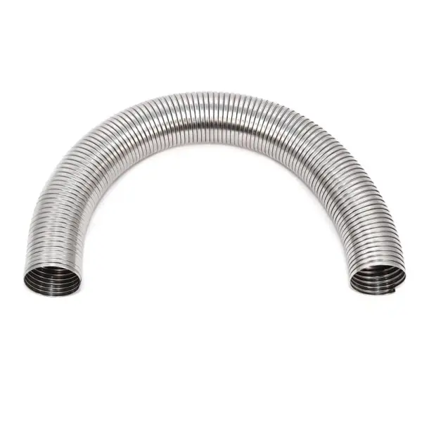 Stainless Steel Flex Exhaust Hose 4\"x18\"
