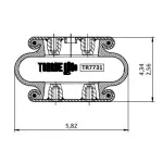 Air Helper Kit Air Spring Replaces 7731, W01-358-7731