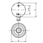 Air Springs Replaces W01-358-9586, W013589586, 90557249