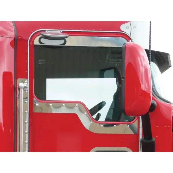 Stainless Steel Under Window Trims for Kenworth T600 Trucks