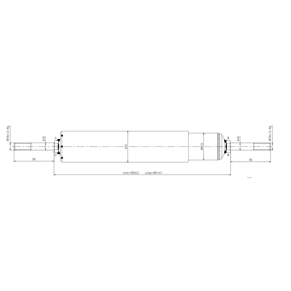 Shock Absorber for Kenworth / Peterbilt Trucks Replaces 85069