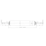 Shock Absorber for Kenworth / Peterbilt Trucks Replaces 85069