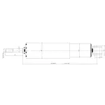 Heavy Duty Shock Absorber for Peterbilt Trucks Replaces 85311