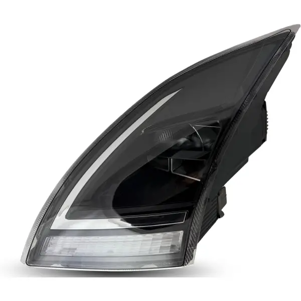 Driver Side Black Reflective Headlight for Volvo VNL 2018+