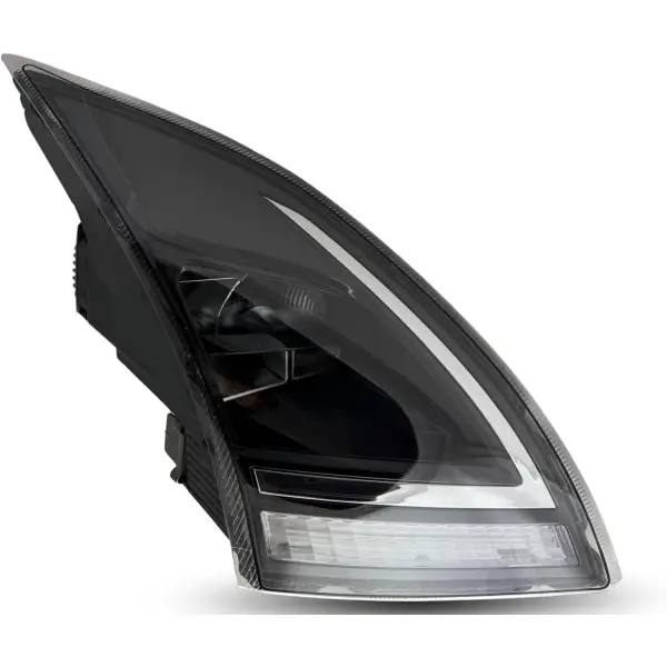 Passenger Side Black Reflective Headlight for Volvo VNL 2018+