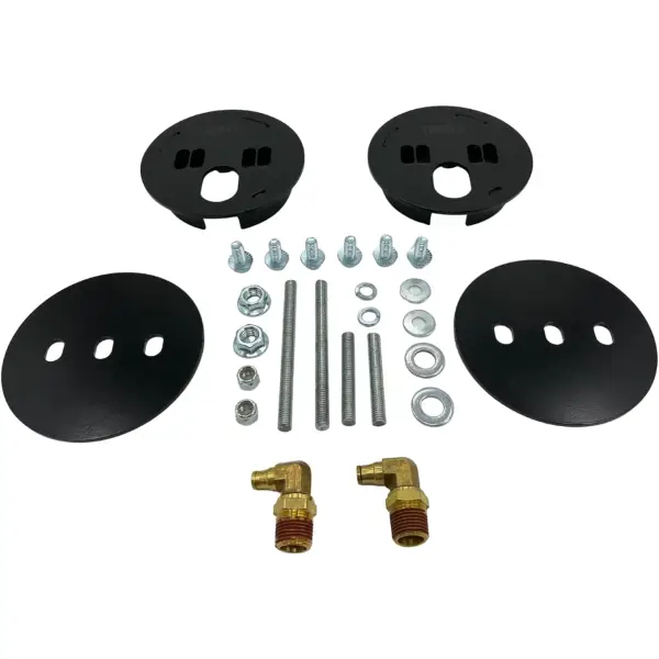 Bracket Set for Rear Air Helper Suspension Bag 1963-72 Chevy C10