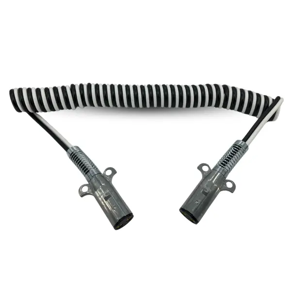 15 ft Dual Pole Coiled Electric Charging Liftgate Cable