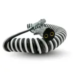 15 ft Dual Pole Coiled Electric Charging Liftgate Cable