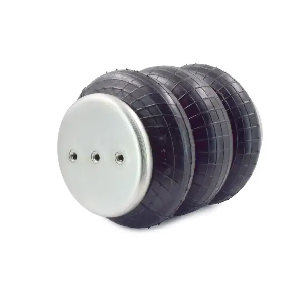 Triple Convoluted Air Spring 1/2" NPT Single Port Universal