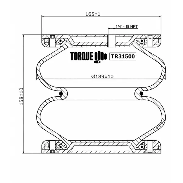 Light Duty Air Springs:TR31500