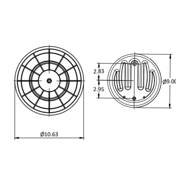 Air Spring for Freightliner Replaces A16-21558-000, 910S-16P1652
