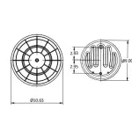 Air Spring for Freightliner Replaces A16-21558-000, 910S-16P1652