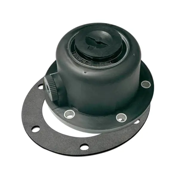 Hub Cap, Composite, with Plug & Gasket
