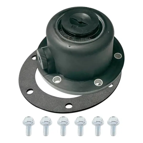 Hub Cap, Composite, with Plug & Gasket
