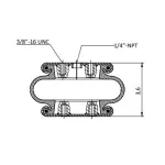 Trailer Air Spring, Firestone W01-358-7001