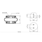 Trailer Air Spring, Firestone W01-358-7001