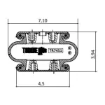 Convoluted Airspring, Firestone W01-358-7451