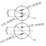 Convoluted Airspring, Firestone W01-358-7451