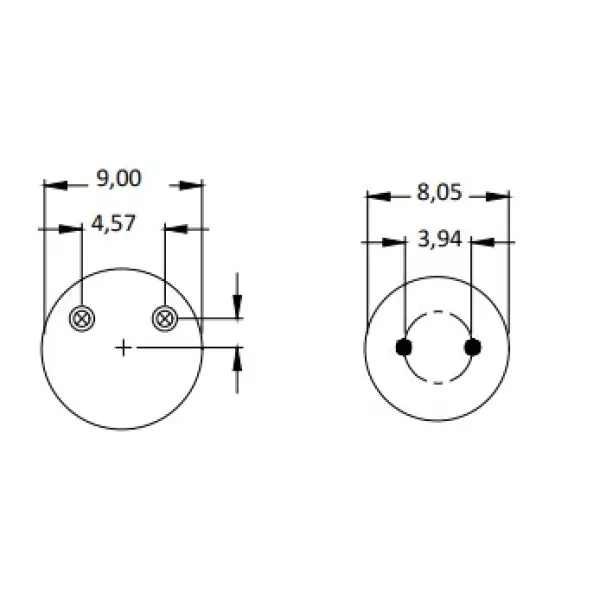 Trailer Air Spring, Firestone W01-358-6262
