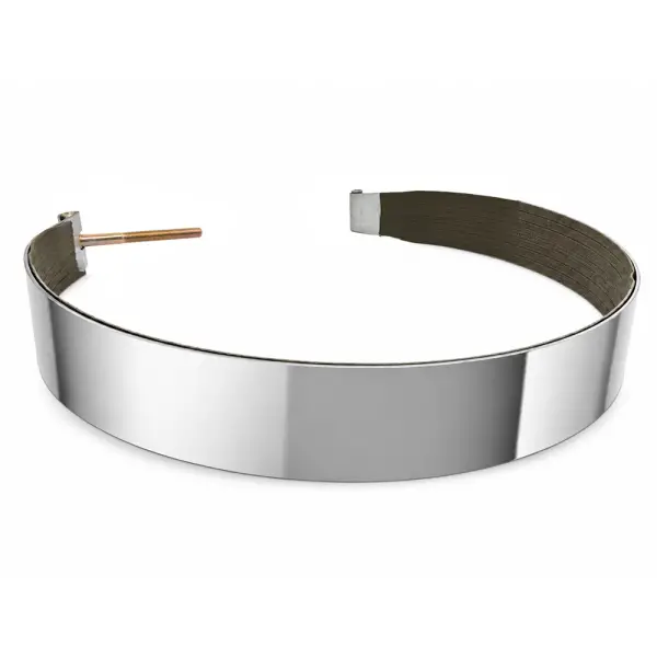 Stainless Steel Fuel Tank Strap with Webbing for Peterbilt Trucks