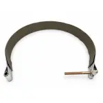 Stainless Steel Fuel Tank Strap with Webbing for Peterbilt Trucks