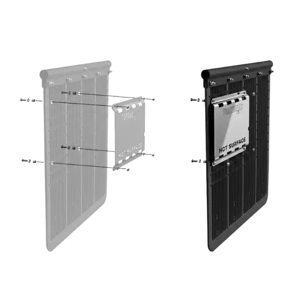 Mud Flap Heat Shield Stainless Steel