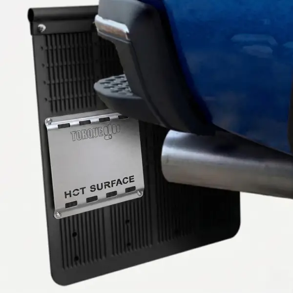 Mud Flap Heat Shield Stainless Steel