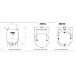 Air Spring for Gillig Phantom Replaces Firestone W01-358-9469
