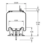 Air Spring for Volvo Replaces 3934699, 8079902, 20733034, 8829