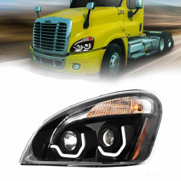 Driver Side Headlight for 2008-2017 Freightliner Cascadia