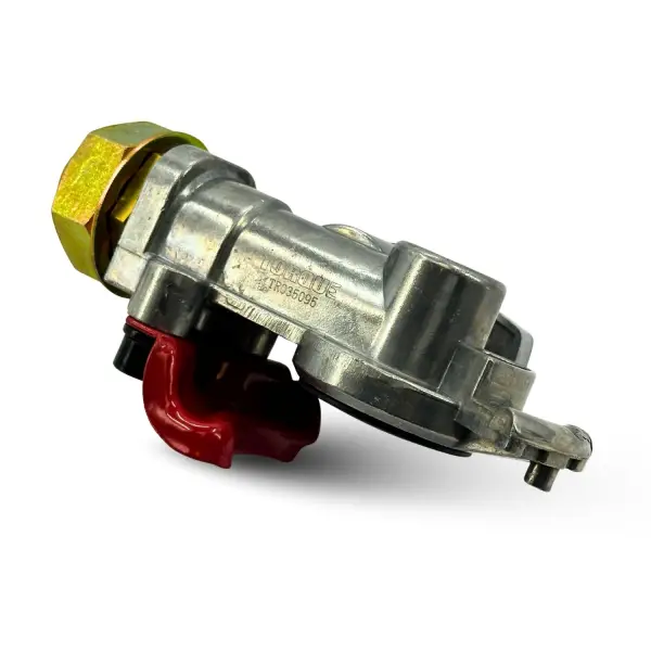 Red Emergency Gladhand with Shut-off Valve Replaces 441071