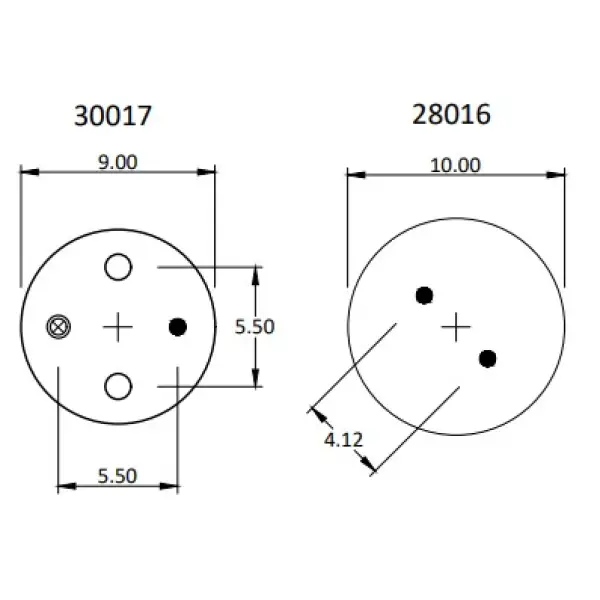 Air Spring for Navistar Replaces 1660581C-1, 501559C-1, 1R12-090
